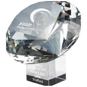 Clear Glass Diamond