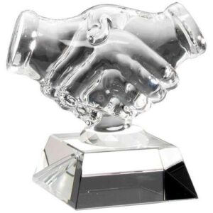 Glass Handshake The Best Glass Plaques